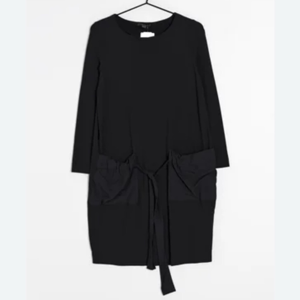 COS Black Jersey Dress for Effortless Style